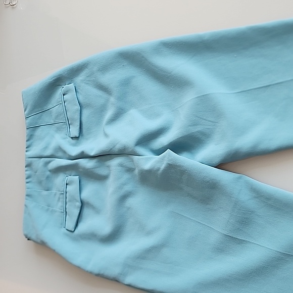 Dynamite cropped pants size 6 . LIGHT TEAL BLUE COLOUR - Picture 3 of 3